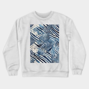 Abstract Watercolour Pastel Texture Crewneck Sweatshirt